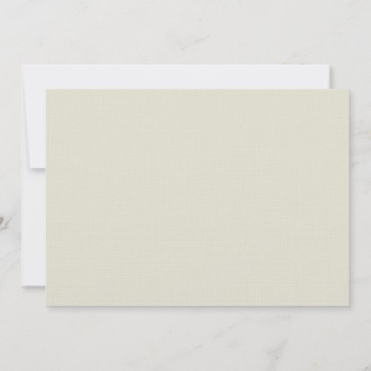 Invitation Gâteau de Mariage Monogramme / Mariage (Dos)