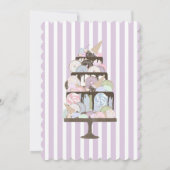 Invitation Gâteau de mash pour les Twinning (Dos)