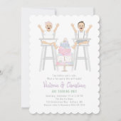 Invitation Gâteau de mash pour les Twinning (Devant)