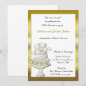 Invitation Gâteau d'Or (Devant / Derrière)