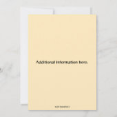 Invitation Gâteau et baies modifiables Anniversaire (Dos)