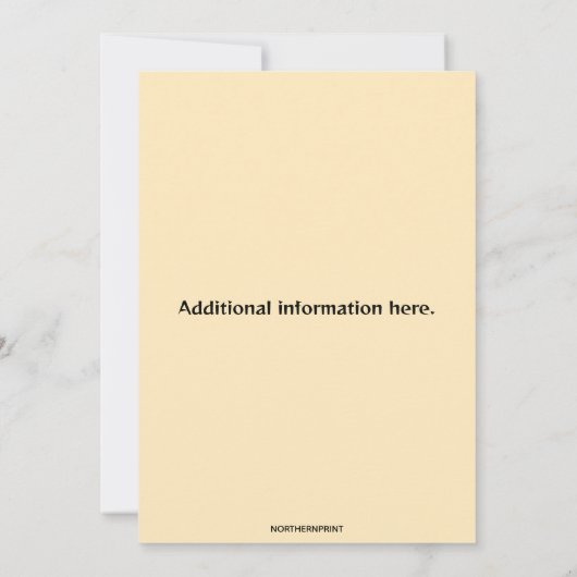 Invitation Gâteau et baies modifiables Anniversaire (Dos)