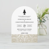 Invitation Gâteau mariage (Debout devant)