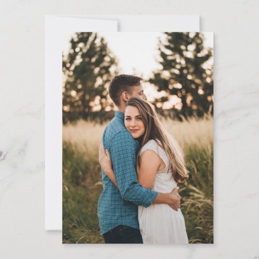 Invitation Gâteau mariage (Dos)