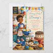 Invitation Gâteaux d'anniversaire pour enfants (Devant)