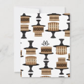 Invitation Gâteaux de Cocolate (Dos)