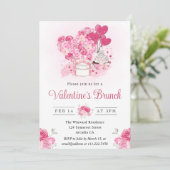 Invitation Gâteaux et cadeaux d'aquarelle Brunch de Saint-Val (Debout devant)