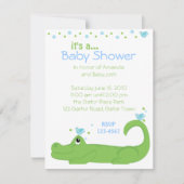 Invitation Gator et Blue Birds (Devant)