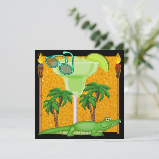 Invitation Gator Paradise - SRF (Debout devant)