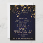 Invitation Gatsby Style, Meurtre Mystère Halloween Party (Devant)