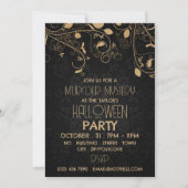 Invitation Gatsby Style, Meurtre Mystère Halloween Party (Devant)
