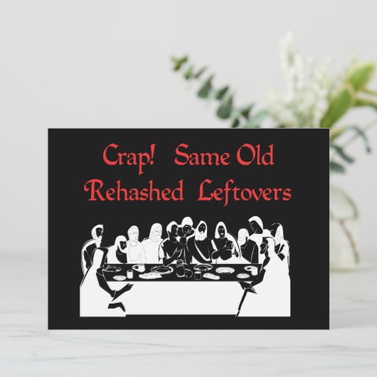 Invitation Gauche de support Dernier (Debout devant)