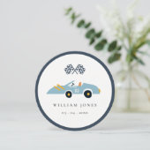 Invitation Gaufrette de haut de gâteau d'anniversaire numériq (Debout devant)