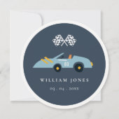 Invitation Gaufrette de haut de gâteau d'anniversaire numériq (Dos)