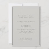 Invitation Gay / Grooms Wedding Pencil Drawing  (Dos)