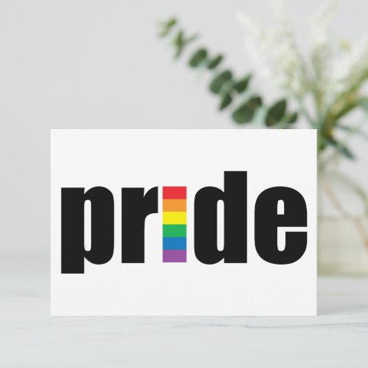 Invitation Gay pride (Debout devant)