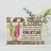 Invitation GC Hawaiian Cocktails Sandy Brown (Debout devant)