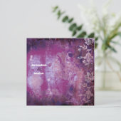 Invitation GC| Lisiblement rustique| Plum (Debout devant)