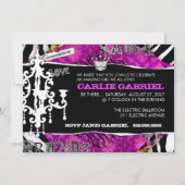 Invitation GC| Miss Fun n' Fancy Stuff Quinceañera Metallic (Dos)