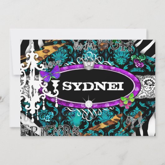 Invitation GC | Miss Fun n' Fancy Stuff Ultimate Blue (Devant)