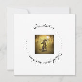 Invitation Gecko drôle (Dos)