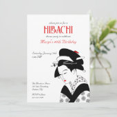 Invitation Geisha (Debout devant)