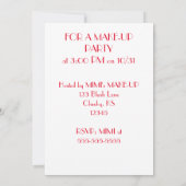 Invitation Geisha contemplative (Dos)