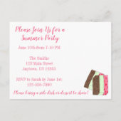 Invitation Gelato Spumoni Ice Cream Party (Dos)