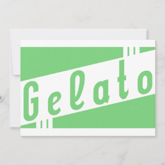 Invitation gelée rétro