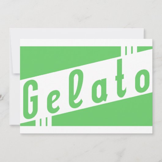 Invitation gelée rétro (Devant)