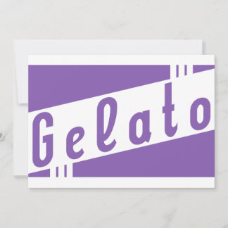 Invitation gelée rétro