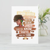 Invitation Gemini Queen Sweet As Candy Anniversaire Cadeau Po (Debout devant)