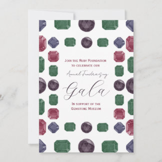 Invitation Gemme Aquarelle