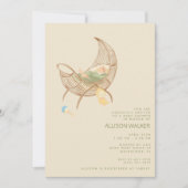 Invitation Gender Neutral Boho Baby Sprinkle Shower  (Devant)