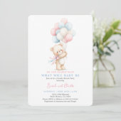 Invitation Gender Reveal  (Debout devant)
