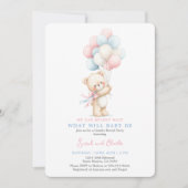 Invitation Gender Reveal  (Devant)