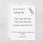 Invitation général, Personnaliser Great Blue Heron (Dos)