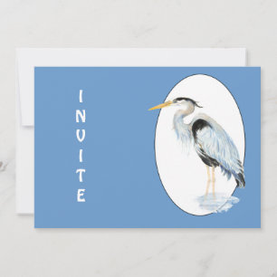 Invitation général, Personnaliser Great Blue Heron