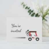 Invitation générale pour une fête d'anniversaire d (Debout devant)