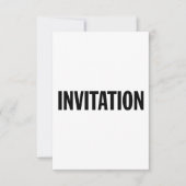Invitation générique (Devant)