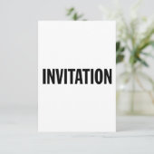 Invitation générique (Debout devant)