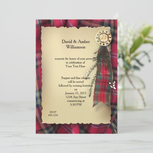 Invitation générique "formelle" (Debout devant)