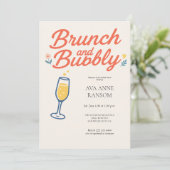 Invitation générique pour Brunch et Champagne péti (Debout devant)