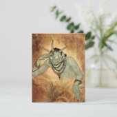 Invitation Génie des nuits arabes par Edmund Dulac (Debout devant)