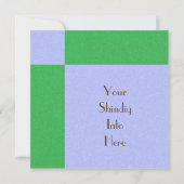 Invitation Génie sur une bouteille (Dos)