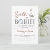 Invitation GENNA Bach et Boujee Bachelorette Itinéraire (Debout devant)