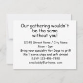 Invitation Gens Weenie (Dos)