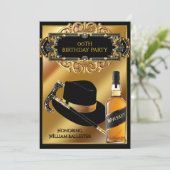 Invitation Gentlemen Casquette Cane Whiskey Gold Black Annive (Debout devant)