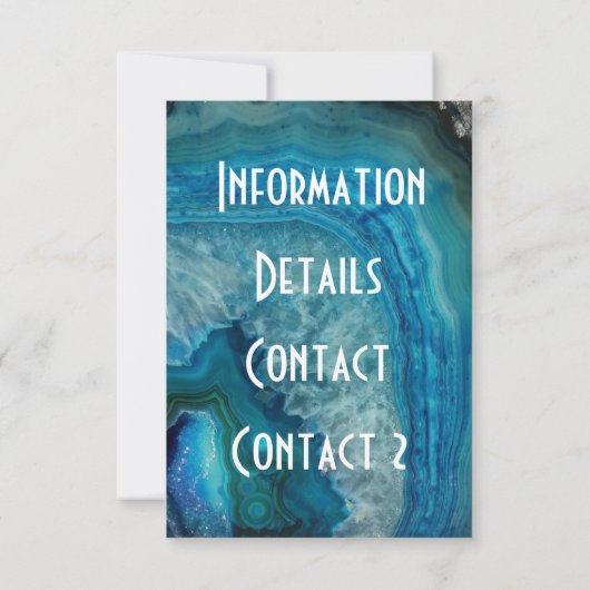 invitation geode (Dos)