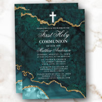 Géode d'âge en marbre d'or turquoise Première comm